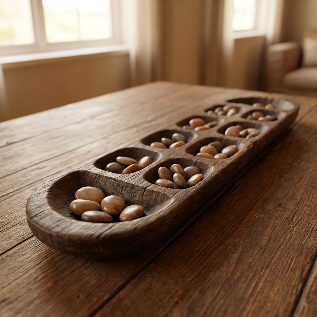 Trò chơi Ô Ăn Quan gỗ